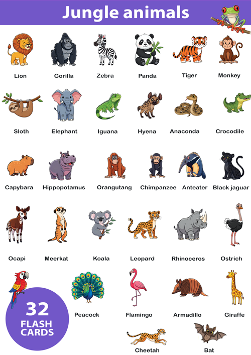 Jungle animals